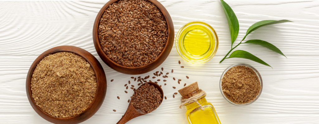 Flaxseeds for hairfall Solution
