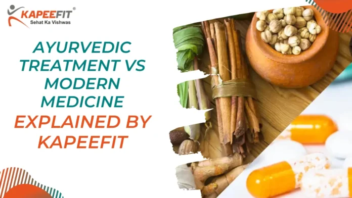 Ayurvedic Treatment vs. Modern Medicine by kapeefit